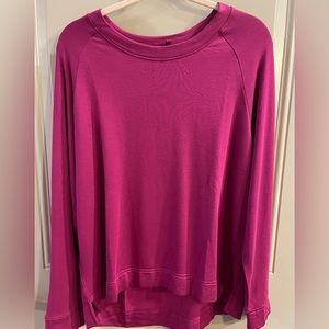 Loft pink sweatshirt (L)